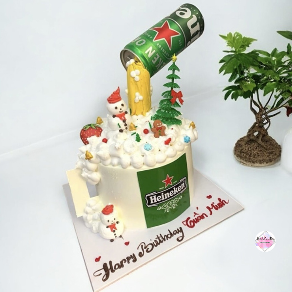 Bánh kem giáng sinh độc đáo cho ngày noel