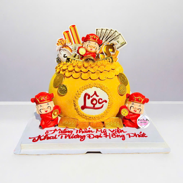 Bánh kem khai trương độc đáo cho năm mới