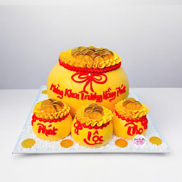 Bánh kem khai trương size lớn đẹp