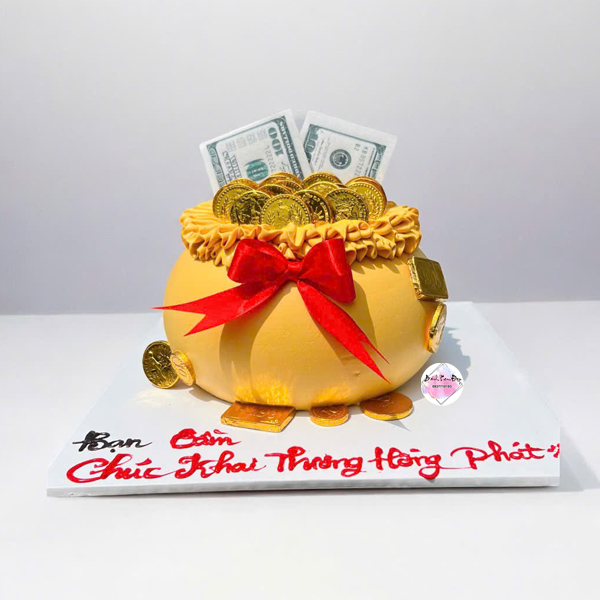 Bánh kem khai trương thu hút tài lộc đẹp