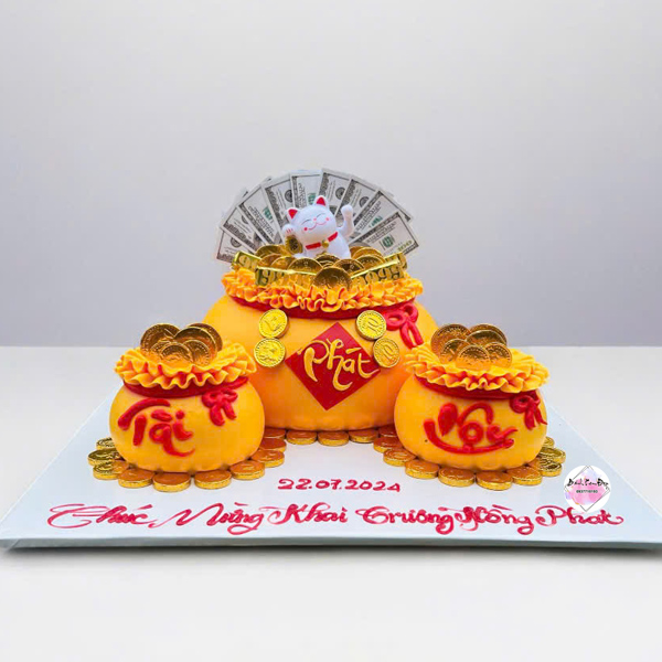Bánh kem mã đáo thành công 3d đẹp
