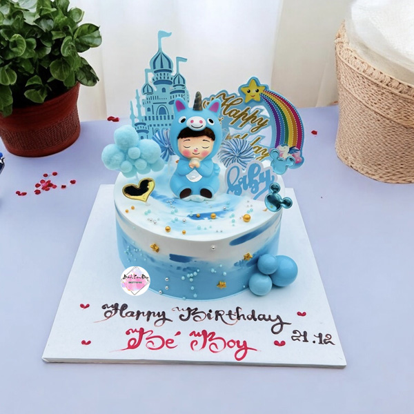 Bánh sinh nhật chủ đề con ngựa cho bé trai tuổi ngọ đẹp nhất năm nay